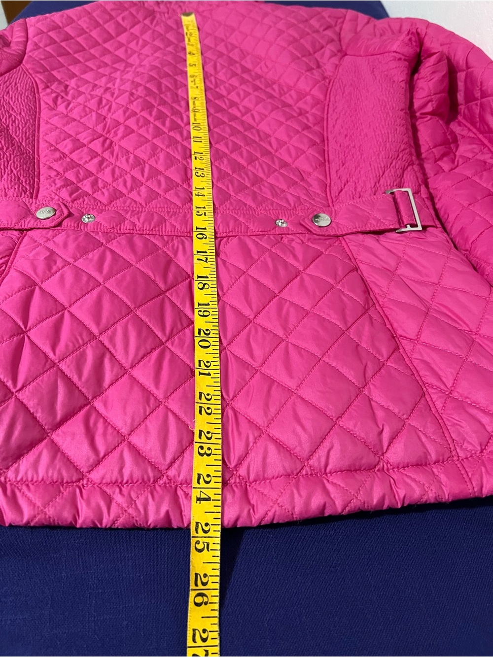 The North Face Women's Quilted Hot Pink Zip Jacket M - Picture 14 of 16